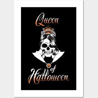 Queen of Halloween Posters and Art